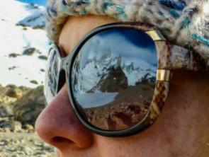 Danielle Fenton (@TrekSnappy) of the UK got an awesome sunglasses reflection of Patagonia. Pretty sweet, eh? http://t.co/brmnu4vTLd