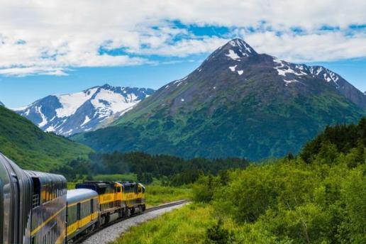 Train travel is indeed awesome, and this photo of it in Alaska (by @RoadtripC) proves that point well! https://twitter.com/RoadtripC/status/496377331619885056/photo/1