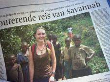 Co-host Savannah Grace (@Sihpromatum) of Holland was featured in a Dutch newspaper--likely for the release of her new second book! https://twitter.com/Sihpromatum/status/509066078077853696/photo/1